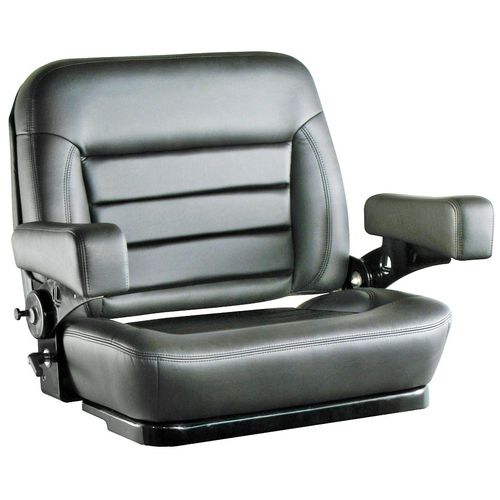 Asiento piloto - LX LOW BACK 36 - Llebroc Industries - envolvente / para operador / para barco de uso profesional