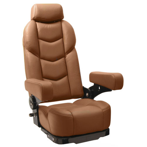 Asiento piloto - TRADEWINDS CX HB - Llebroc Industries - para barco / con reposabrazos / respaldo alto