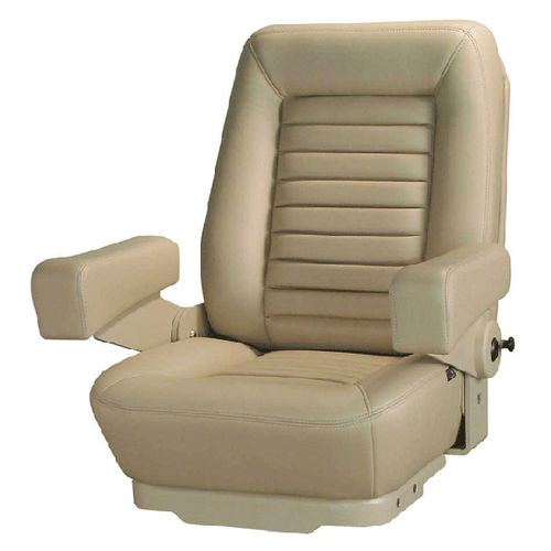 Asiento piloto - ATLANTIS  - Llebroc Industries - envolvente / para operador / para barco de uso profesional