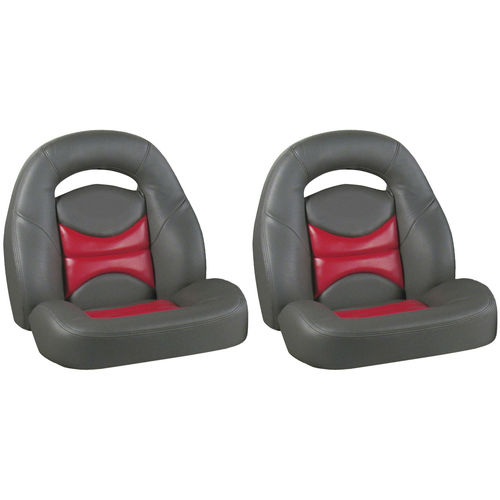 Asiento envolvente - 4BLL204BO - Llebroc Industries - de bass-boat / 2 plazas / multicolor
