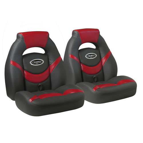 Asiento envolvente - 4BLL305DP - Llebroc Industries - de bass-boat / 2 plazas / multicolor