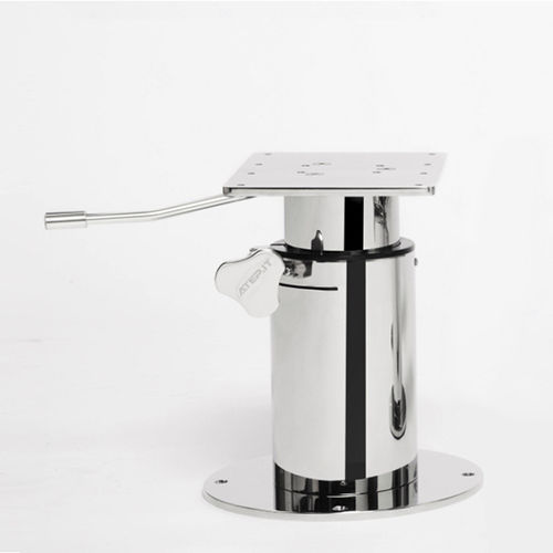 Pie para asiento para barco - 21.013B/NS INOX - Atep Italia - ajustable / de acero inoxidable