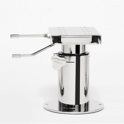 Pie para asiento para barco - 21.013B/INOX - Atep Italia - ajustable / de acero inoxidable
