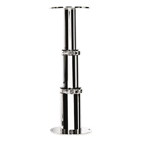 Pie de mesa neumático - 20.0030B - Atep Italia - telescópico / deslizante / de acero inoxidable