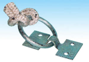 Anillo de amarre - Dock Edge - redondo / de acero zincado