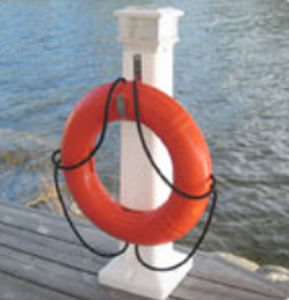 Torreta de iluminación - SENTINEL™ - Dock Edge - para pantalán / solar