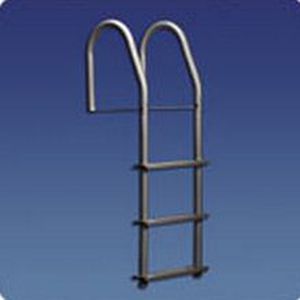 Escalera para pantalán - HOWELL™ - Dock Edge - fija / de baño / de acero inoxidable