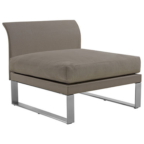 Sillón para yate - KONFY | Middle 75 - Valdenassi - de tejido / de metal / marrón