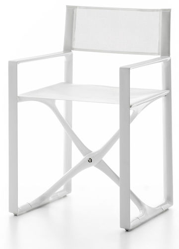 Silla tipo director de cine para barco - CALIPSO | CALIP WW - Valdenassi - para yate / plegable / blanca