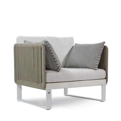 Sillón para yate - KONF23ROPE - Valdenassi - gris