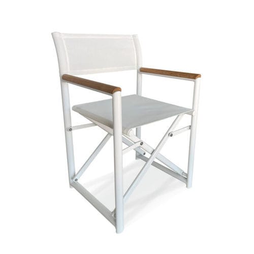 Silla tipo director de cine para barco - NAUSICAA - Valdenassi - para yate / plegable / gris