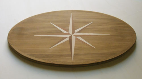 Tablero de mesa de teca - Piani tavolo - Valdenassi