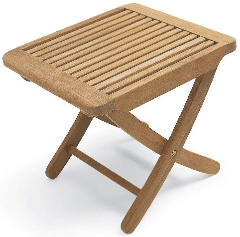 Taburete para barco - ATLANTIC | Footstool - Valdenassi - de teca