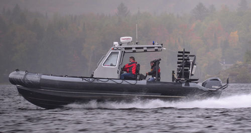 Barco profesional barco de trabajo - T220 - Nautic & Art - barco de vigilancia / fueraborda / embarcación neumática semirrígida