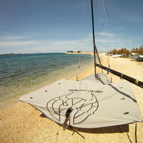 Funda protectora para vela ligera - TA49ER1000 - Forward Sailing - para casco / gris / 49er
