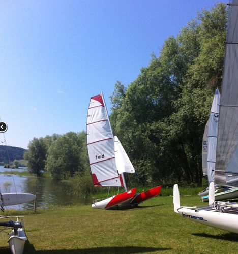Vela mayor - GVDA15S101 - Forward Sailing - para multicasco deportivo / Dacron / Dart 15