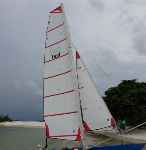 Foque - FODA181001 - Forward Sailing - para multicasco deportivo / Dacron / Dart 18