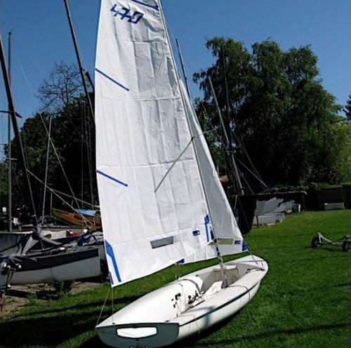 Vela mayor - GV42010000 - Forward Sailing - para vela ligera / Dacron / 470