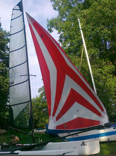 Spinnaker - SPHB180000 - Forward Sailing - para vela ligera / F18 / Hobie Cat 18