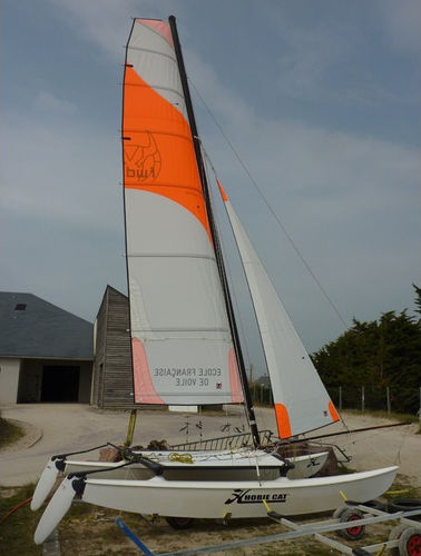 Foque - FSEZ16W001 - Forward Sailing - para multicasco deportivo / Dacron / Hobie 16