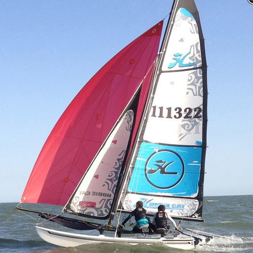 Spinnaker asimétrico - SPHB160000 - Forward Sailing - para multicasco deportivo / de nailon / Hobie Cat 16