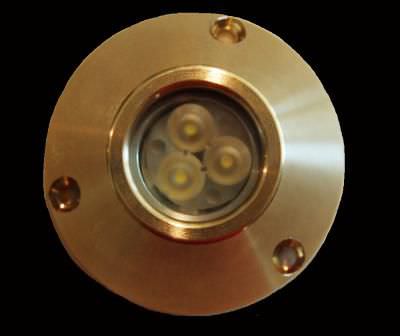 Iluminación subacuática para barco - AL3L - Aqualights, Inc. - LED / para montaje en superficie / para casco de fibra de vidrio