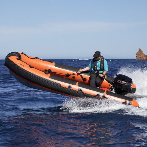 Barco profesional barco de salvamento - 430 - 3D MARINE - fueraborda / de aluminio / embarcación neumática semirrígida