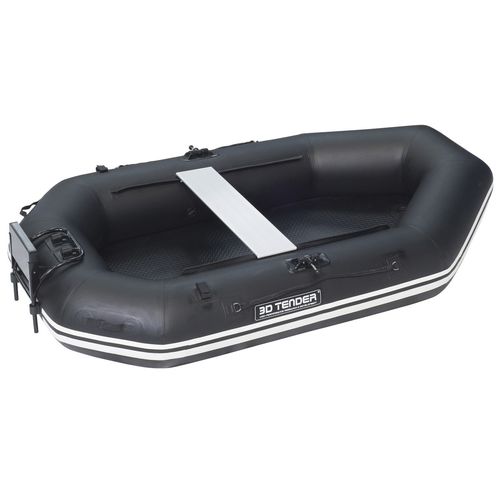Embarcación neumática fueraborda - TWRA 250 - 3D MARINE - plegable / open / de aluminio