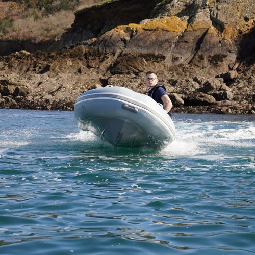 Embarcación neumática fueraborda - ULTIMATE 240  - 3D MARINE - RIB / open / de aluminio