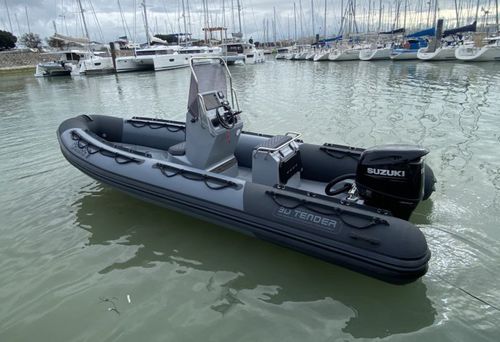 Barco profesional barco de vigilancia - 560 - 3D MARINE - fueraborda / de PVC / de Hypalon®