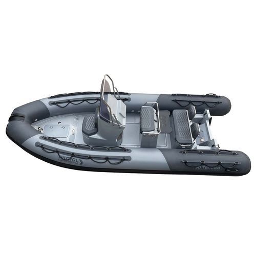 Barco profesional barco de vigilancia - 530 - 3D MARINE - fueraborda / de PVC / de Hypalon®