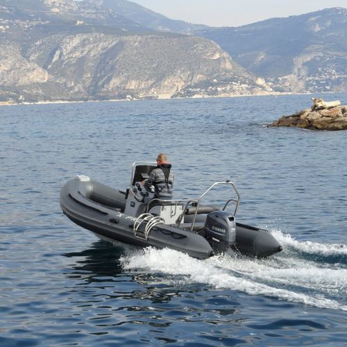 Embarcación neumática fueraborda - XPRO 535 - 3D MARINE - semirrígida / open / con consola central