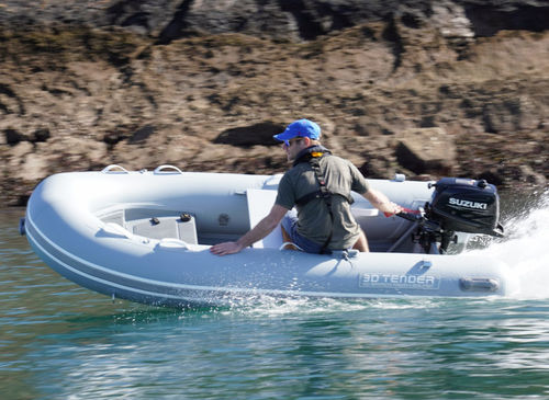 Embarcación neumática fueraborda - ULTIMATE 280 - 3D MARINE - RIB / open / de aluminio