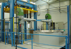 Máquina de inyección para RTM - CLASSIC - Matrasur Composites - para astillero naval