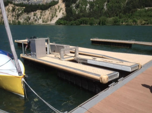 Barco profesional gabarra de bombeo de aguas residuales - CEI - multicasco