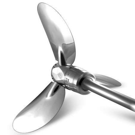Hélice para velero - E3 ANDROMEDA - EWOL Sailboat Propellers - con puesta automática en bandera / línea de eje / 3 palas