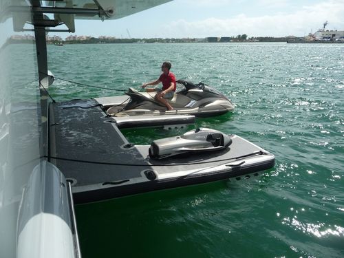 Pantalán flotante - Aere Docking Solutions - para amarre en seco de motos acuáticas