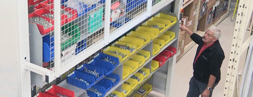 Carrusel para astillero naval - Shelving Carousel  - Vidir Machine Inc. - rotativo / motorizado