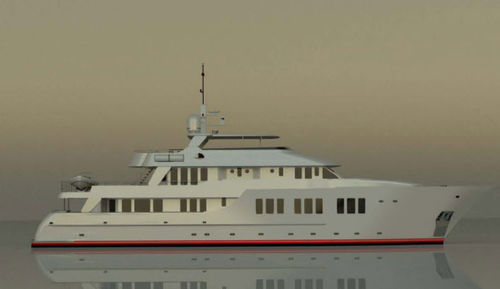 Superyate de crucero - FHI 135 - Inace - con caseta de timón