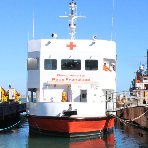 Buque hospital - 662 - Inace - de acero