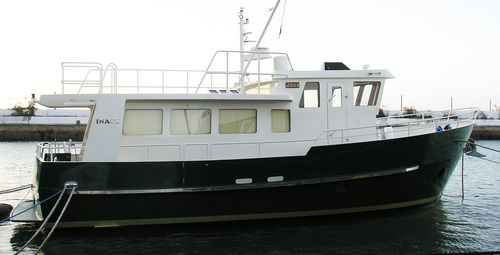 Trawler intraborda - M/Y Jana - Inace - con caseta de timón / de acero