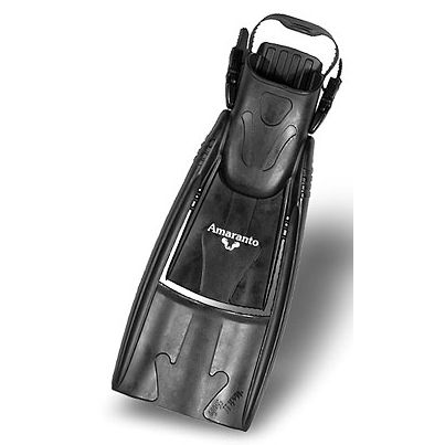 Aleta de buceo - Mach ii - Amaranto - regulables