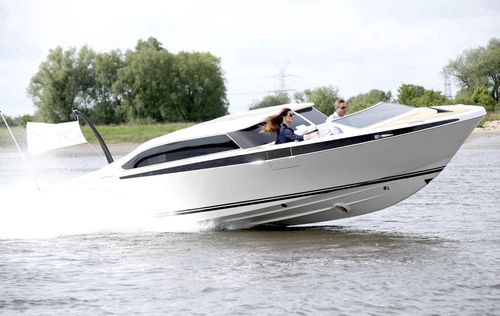 Embarcación auxiliar para yates intraborda - LIMOUSINE 9.4m - Yachtwerft Meyer - monomotor / 8 personas máx. / cabin-cruiser