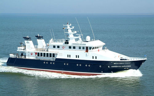 Megayate offshore - HANSE - Fassmer - explorer / raised pilothouse / de acero