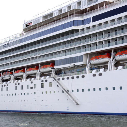 Pasarela para buque de crucero - Fassmer - telescópica / con baranda