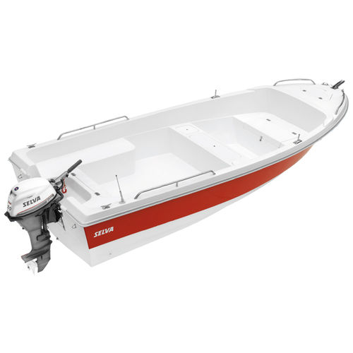 Bote fueraborda - T.4.8 - Selva Marine - Fiberglass - open / de pesca deportiva / de deporte