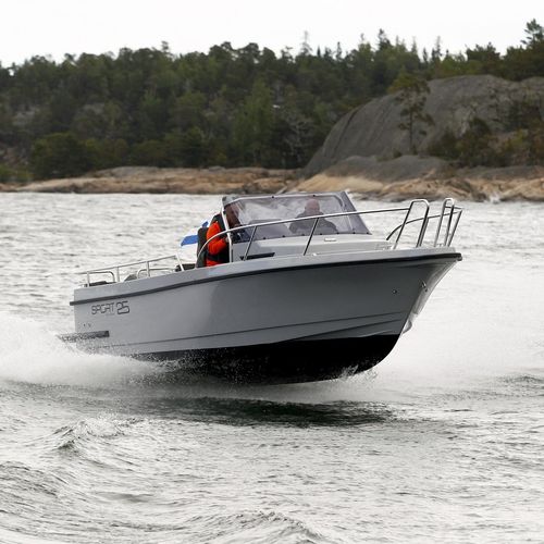 Cabin-cruiser fueraborda - 25  - Linex-Boat Oy - open / de deporte / rápido