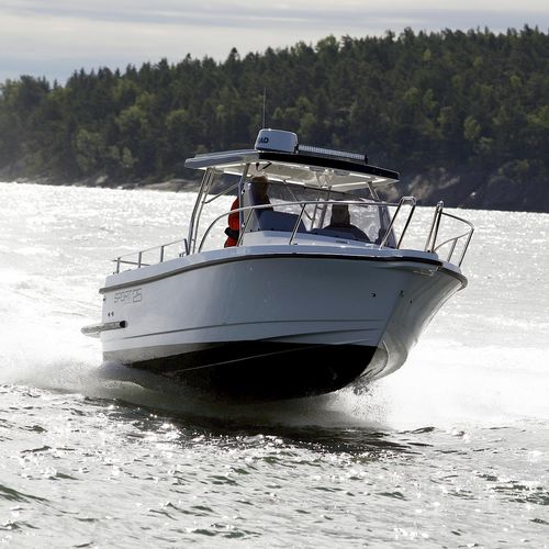 Cabin-cruiser fueraborda - Linex-Boat Oy - open / de deporte / con 1 camarote