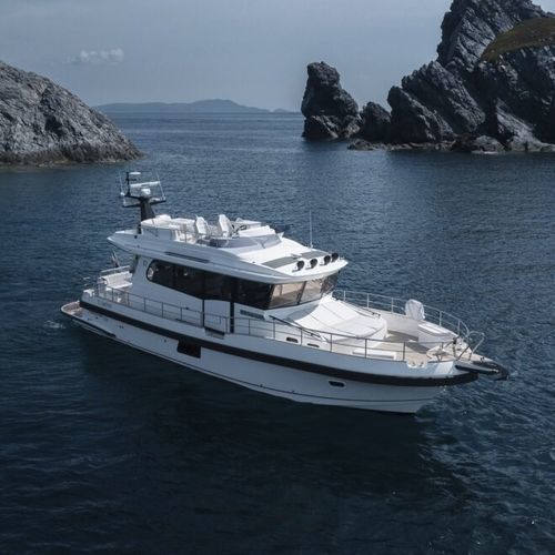Yate a motor offshore - 49+ - Linex-Boat Oy - con caseta de timón / con 3 camarotes / con 7 literas
