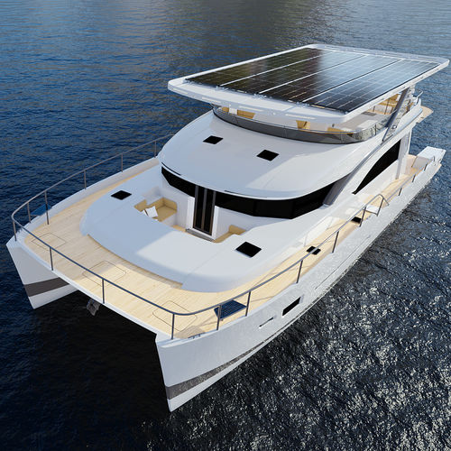 Yate a motor catamarán - THE ELITE 70 - NOVA LUXE YACHTS - de crucero / con fly / eléctrico